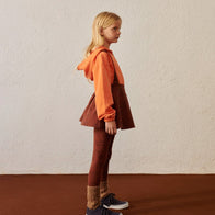 New Weekend House Kids Dog Children's Leggings Brown | BIEN BIEN