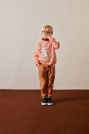 New Weekend House Kids Dog Children's Printed Trousers Sand | BIEN BIEN bienbienshop.com