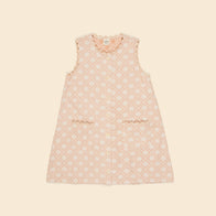 Apolina Elin Shift Pinafore Rosepool Jacquard | BIEN BIEN