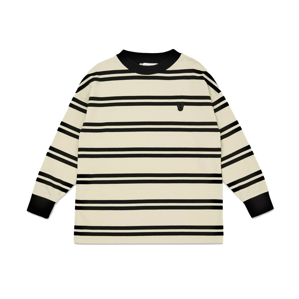 Main Story UK Kid's Band T-shirt Angora Stripe | Organic Cotton | BIEN BIEN
