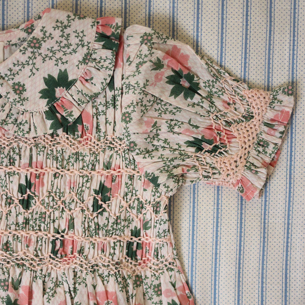 NEW Bonjour Spring/Summer 2024 Handsmock Baby Blouse Prairie In Bloom | BIEN BIEN bienbienshop.com