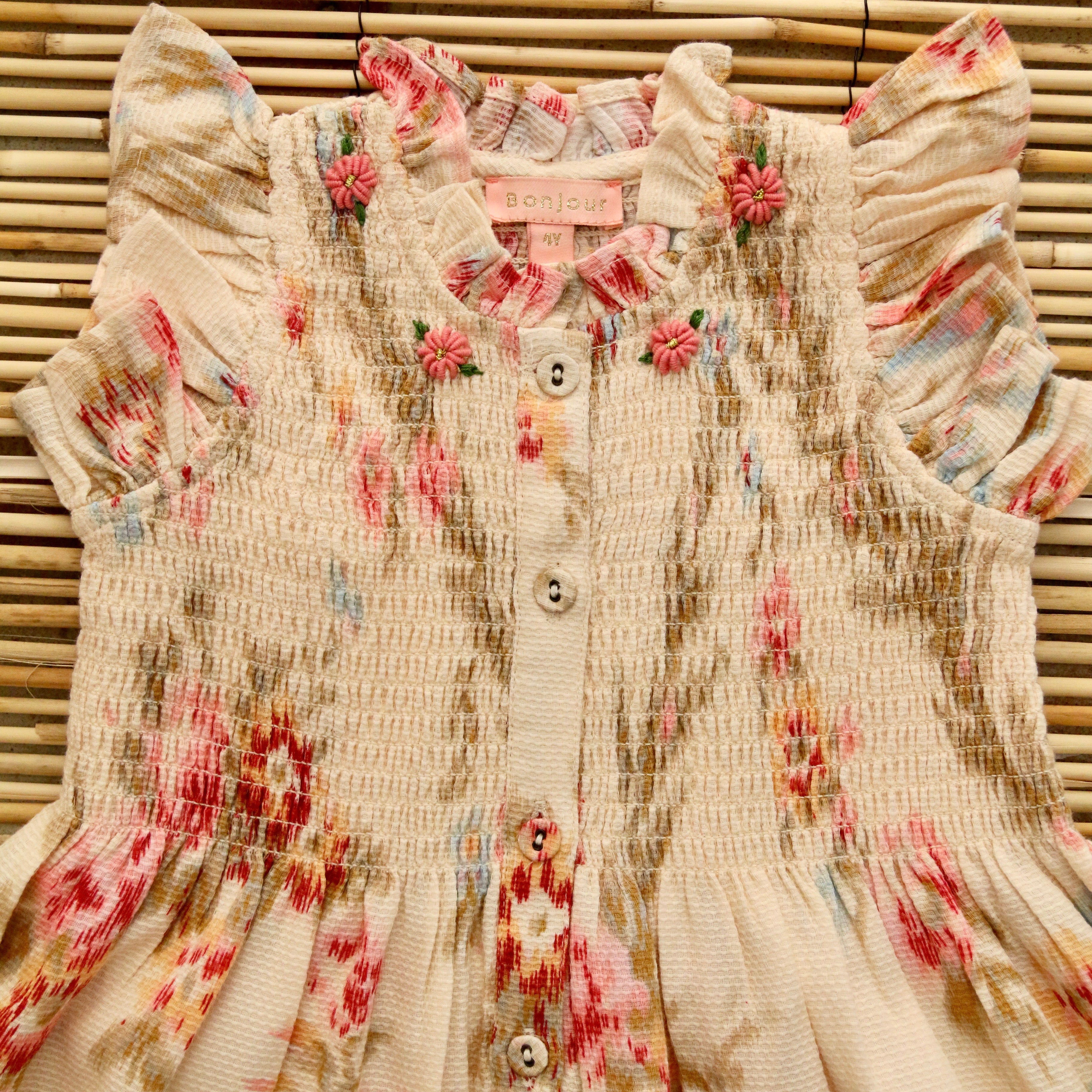 Bonjour Ibiza Kid's Dress Antoinette | BIEN BIEN