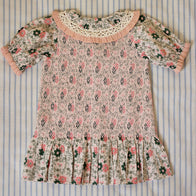 NEW Spring/Summer 2024 Bonjour Kid's Tie Tunique Tunic Prairie In Bloom | BIEN BIEN bienbienshop.com