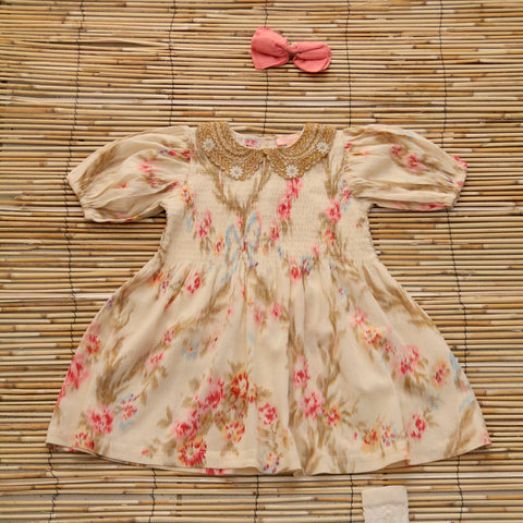 Bonjour Kid's Tunique & Hairclip Antoinette | BIEN BIEN