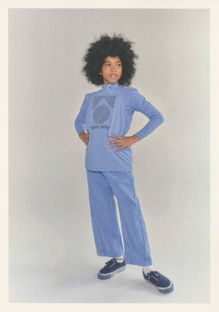 Main Story UK Kid's Relaxed Pant Organic Cotton Twill ~ BIEN BIEN ~