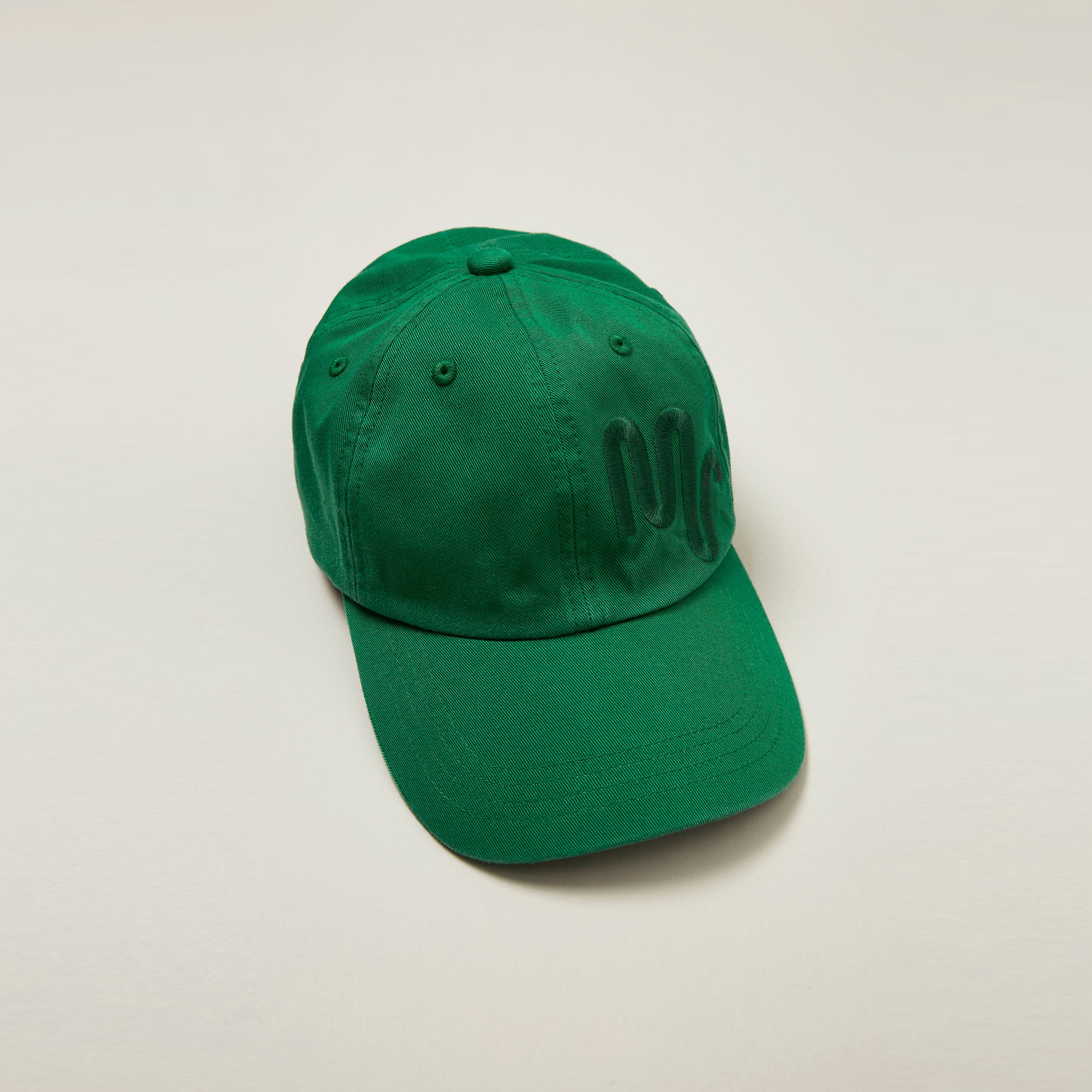 Main Story UK Kid's Baseball Cap Asphalt Forest Emerald Kelly Green Organic Cotton Twill | BIEN BIEN bienbienshop.com