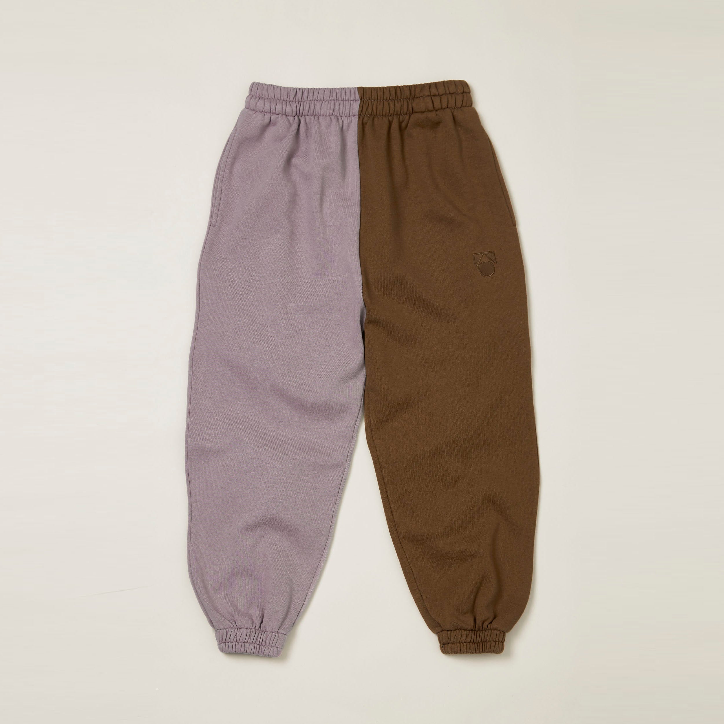 Main Story UK Kid's Jogger Color Block Sweatpant Elderberr/Daschund | BIEN BIEN bienbienshop.com