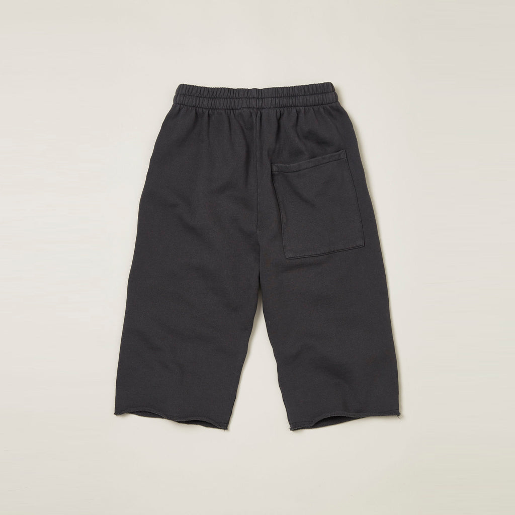 Main Story UK Kid's Cut Off Sweatpant Phantom Fleece Faded Black | BIEN BIEN bienbienshop.com