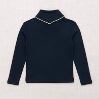 Misha & Puff Scout Kid's Top Ink Navy Blue Pima Cotton | BIEN BIEN