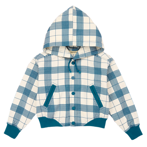 Hooded Varsity Jacket