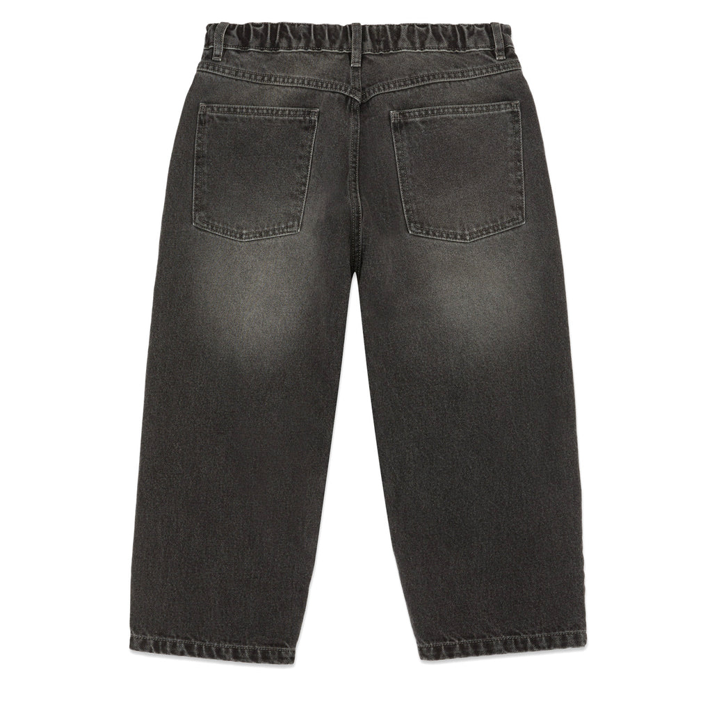 Main Story UK Kid's Baggy Jean Black Faded | Organic Cotton | BIEN BIEN