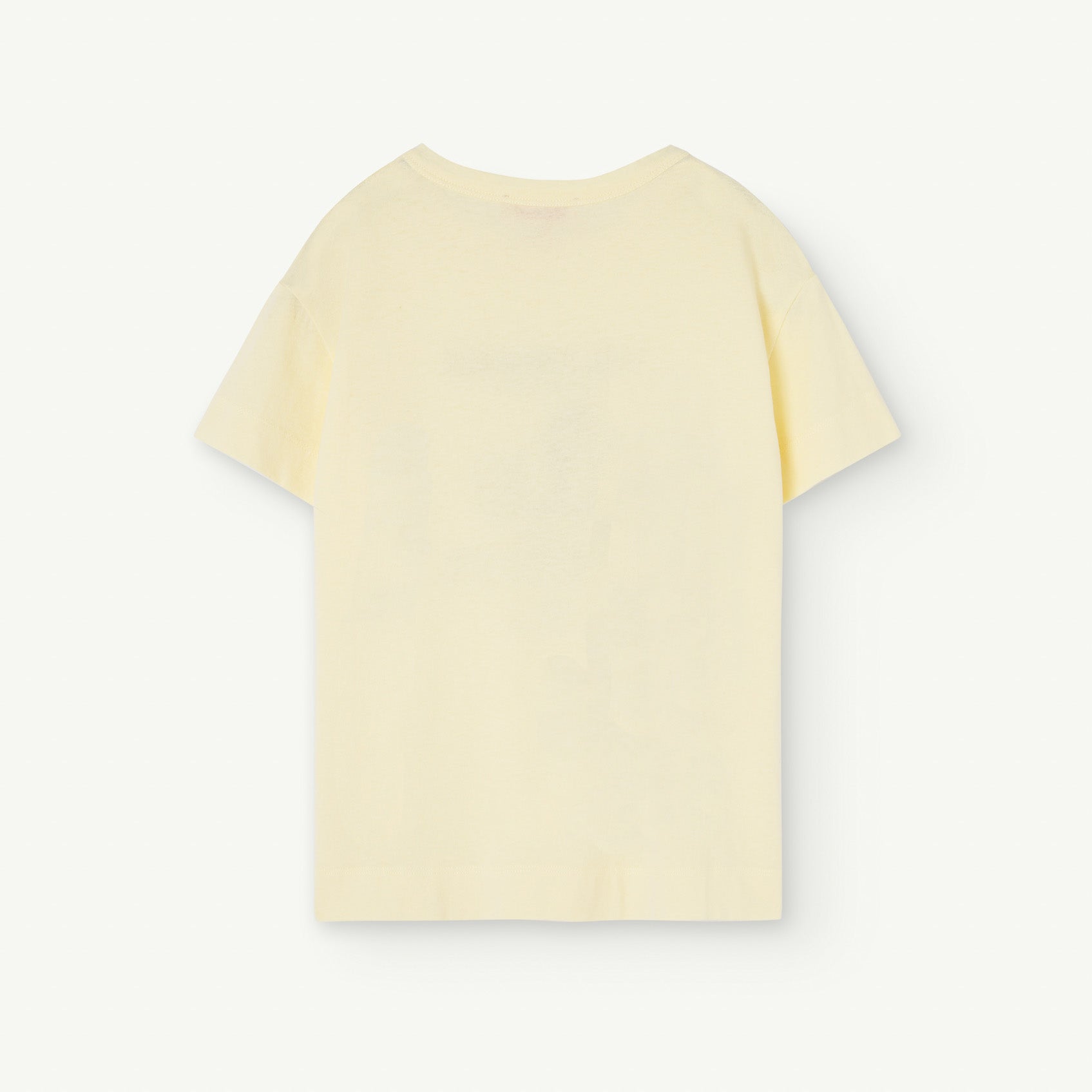 NEW Spring/Summer 2024 The Animals Observatory Rooster Kids T-Shirt Soft Yellow Puppy Picture | BIEN BIEN bienbienshop.com