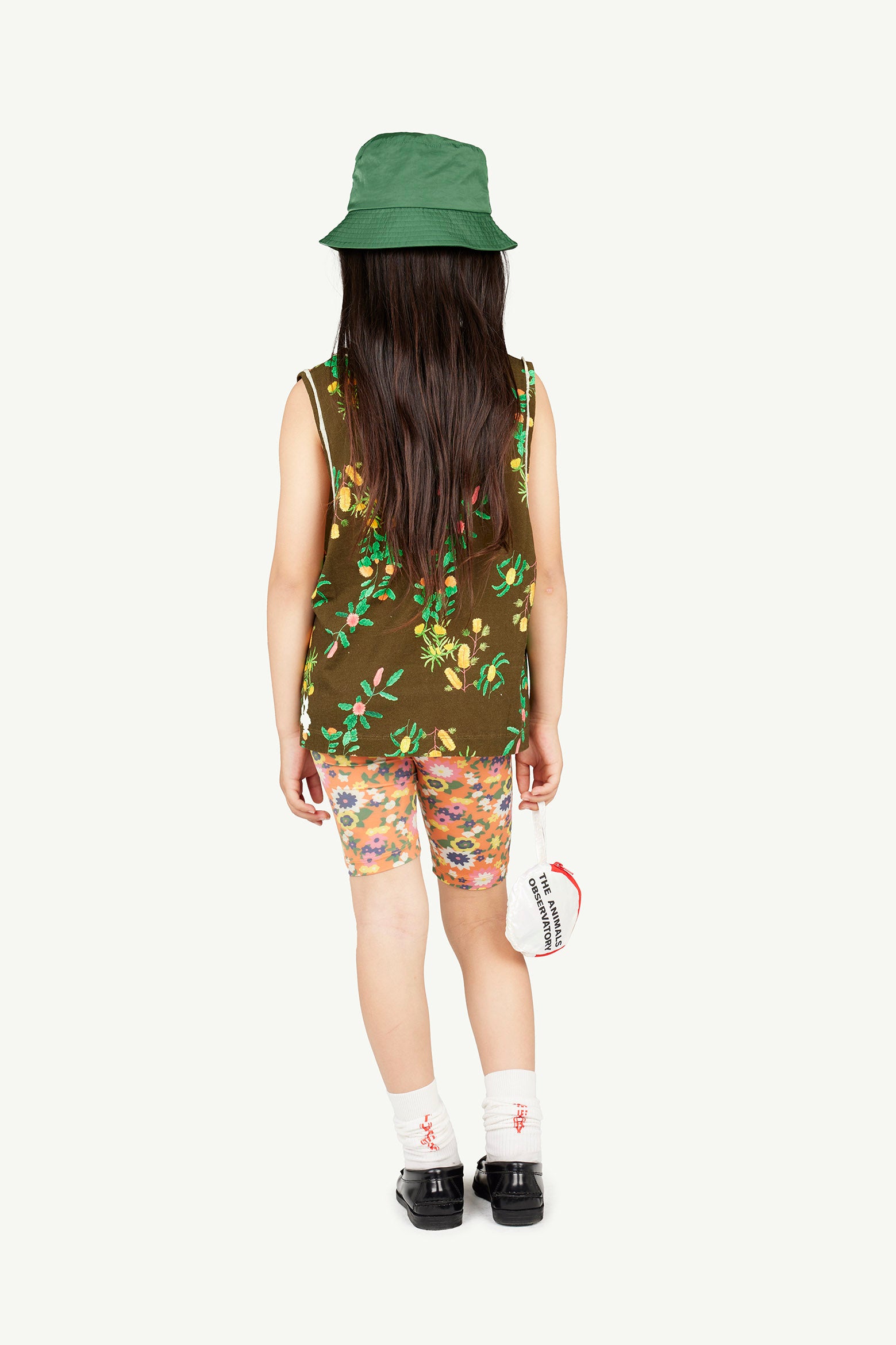 NEW Spring/Summer 2024 The Animals Observatory Sardine Kid Pant Organic Flower Cycling Short | BIEN BIEN bienbienshop.com