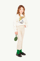 NEW Spring/Summer 2024 The Animals Observatory Shark Kid's Sweatshirt White Bird | BIEN BIEN bienbienshop.com