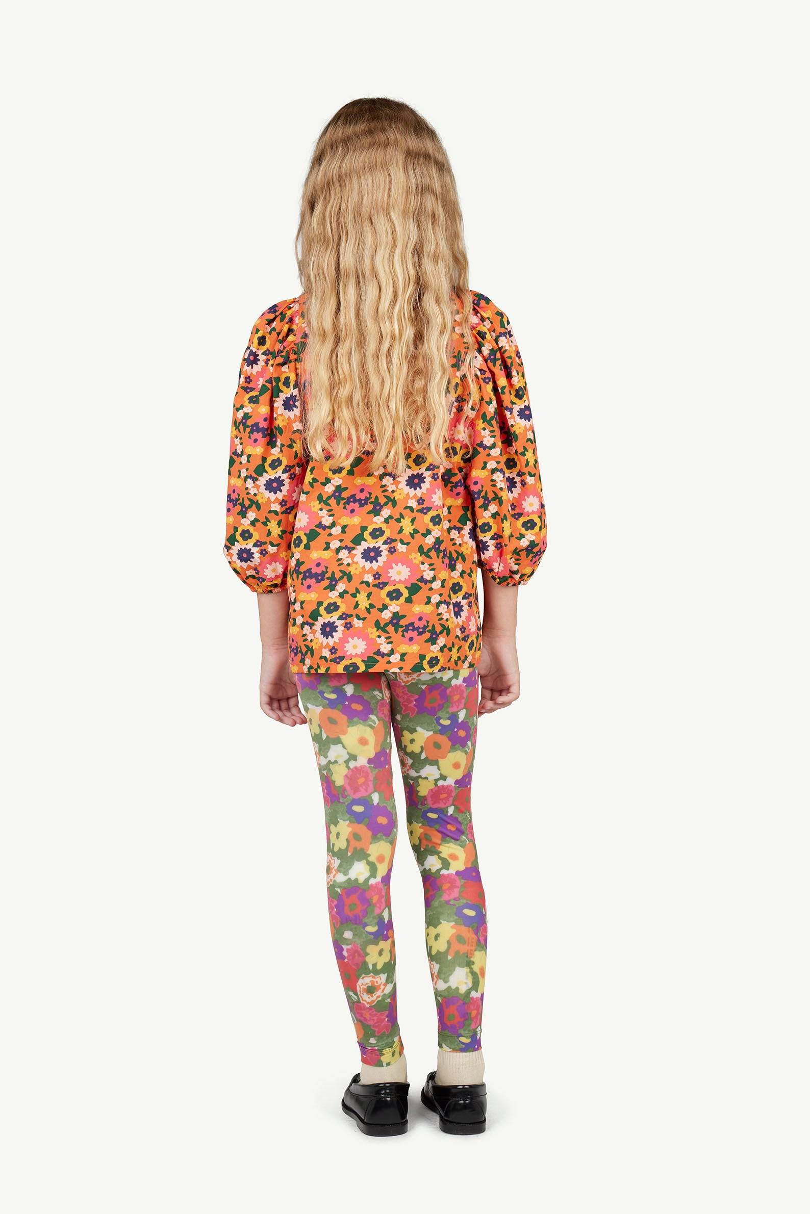 NEW Spring/Summer 2024 The Animals Observatory Alligator Kid's Pant Multi Flower Legging | BIEN BIEN bienbienshop.com