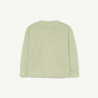 NEW The Animals Observatory Dog Baby Long Sleeve Tee Soft Green Otter | BIEN BIEN bienbienshop.com