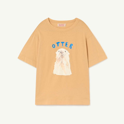 NEW The Animals Observatory Rooster Oversize Kid's Tee Tan Otter | BIEN BIEN bienbienshop.com