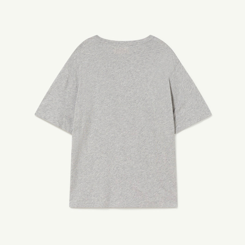 NEW The Animals Observatory Rooster Oversize Kid's Tee Grey Dolphin | BIEN BIEN bienbienshop.com