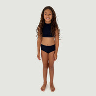 The Set The High Waist Bikini Bottom Ink Navy Blue ~ Made in Australia ~ BIEN BIEN ~