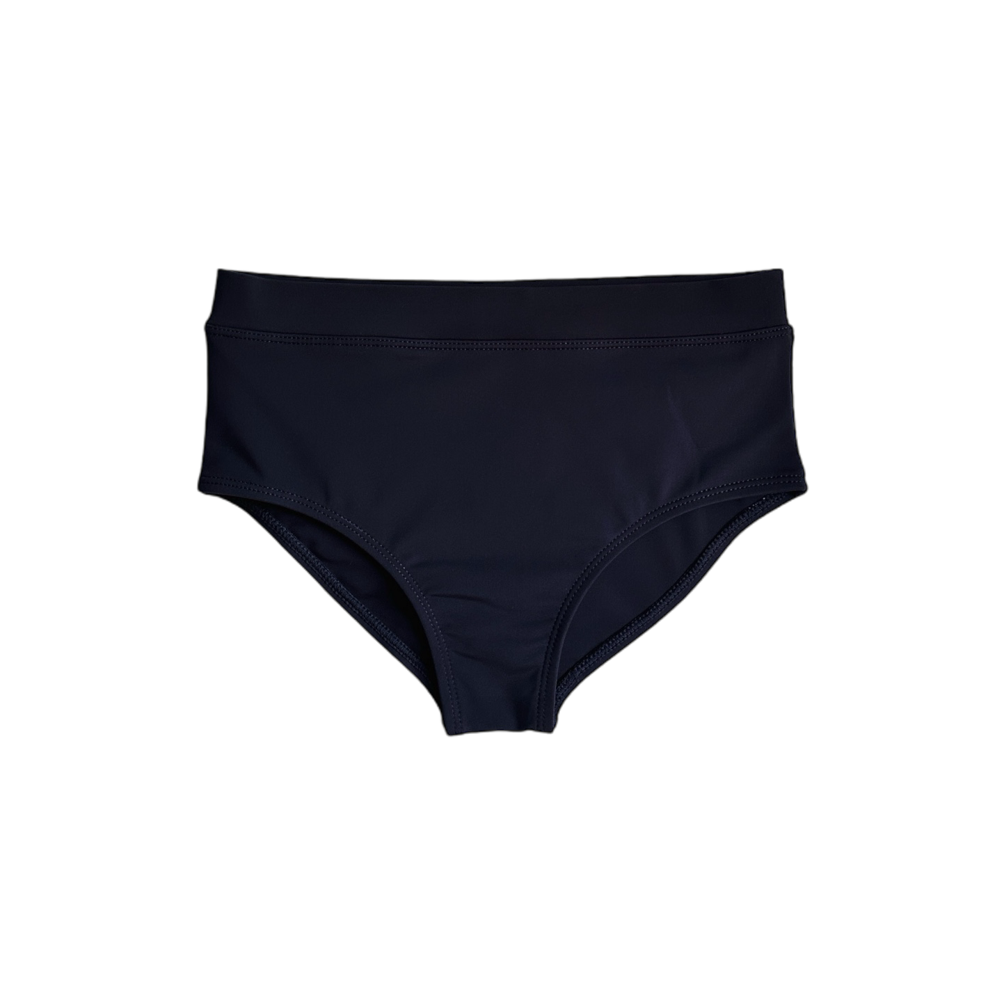 The Set The High Waist Bikini Bottom Ink Navy Blue ~ Made in Australia ~ BIEN BIEN ~