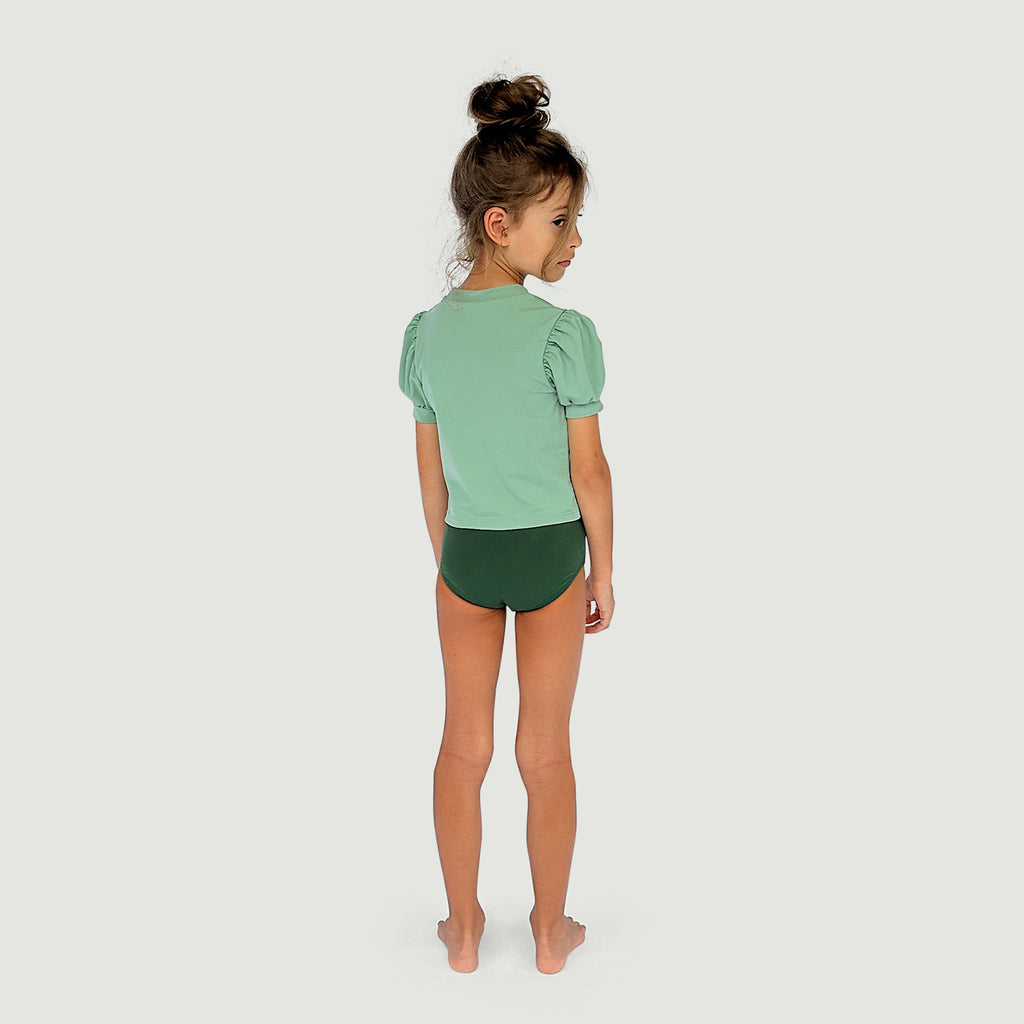 The Set The High Waist Bikini Bottom Pine Green ~ Designed in Australia ~ BIEN BIEN ~