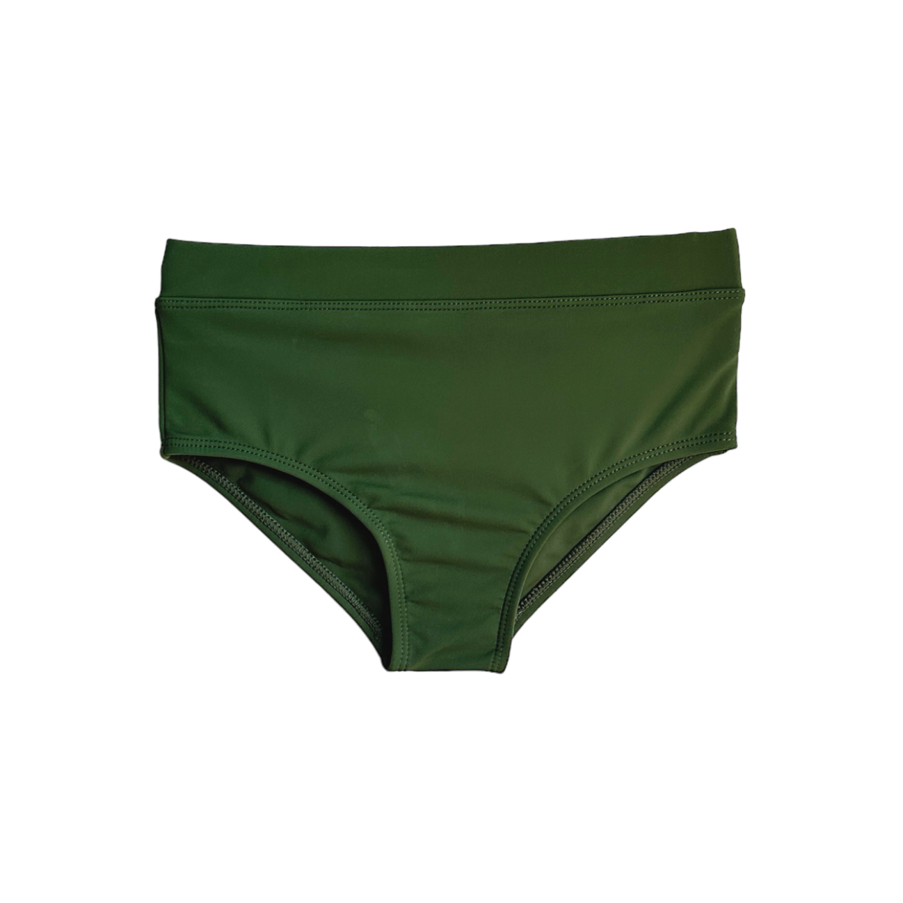The Set The High Waist Bikini Bottom Pine Green ~ Designed in Australia ~ BIEN BIEN ~