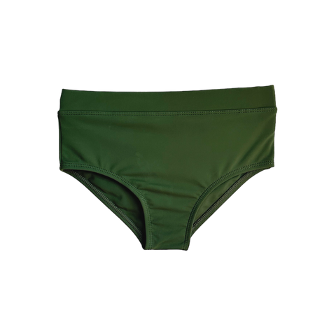 The Set The High Waist Bikini Bottom Pine Green ~ Designed in Australia ~ BIEN BIEN ~