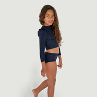 The Set The Puff Sleeve Swim Cardigan Cover Up Ink Navy ~ Designed in Australia ~ Available at BIEN BIEN ~
