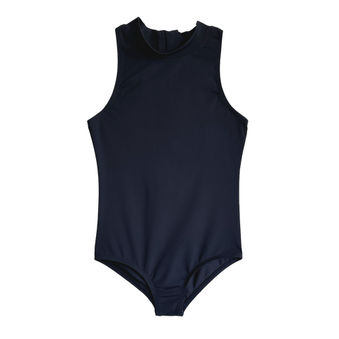 The Set The High Neck One Piece Swimsuit Navy Blue ~ Designed in Australia  ~ Available at BIEN BIEN ~