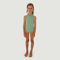 The Set The High Neck One Piece Swimsuit Mint Green ~ Designed in Australia  ~ Available at BIEN BIEN ~