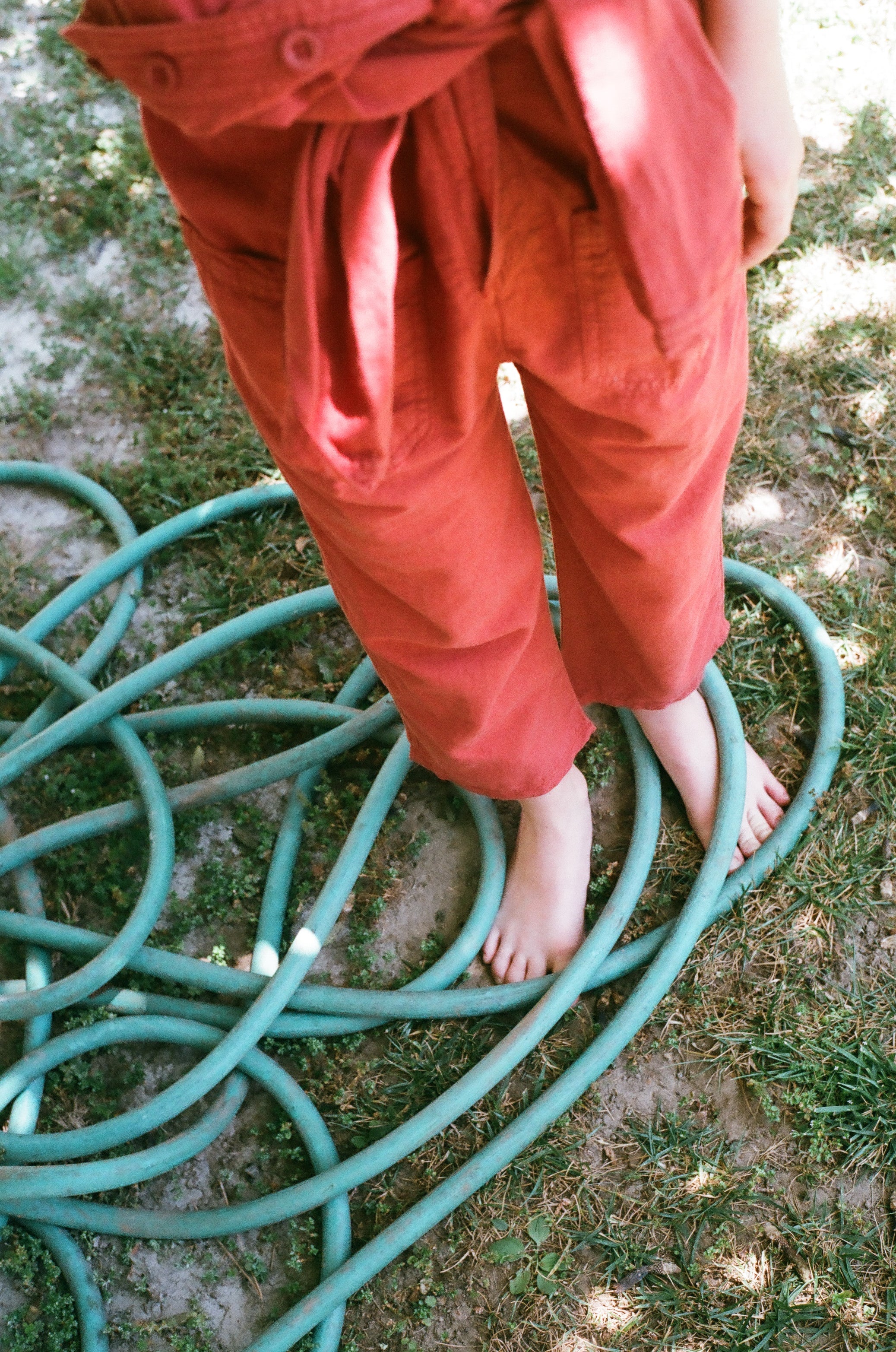 Caramel Soko Kid's Jumpsuit in Cinnamon | BIEN BIEN