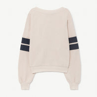 New - The Animals Observatory Bear Kid's Cotton Sweatshirt White | BIEN BIEN www.bienbienshop.com