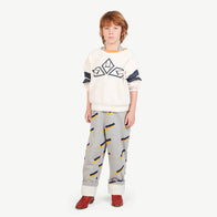 New - The Animals Observatory Bear Kid's Cotton Sweatshirt White | BIEN BIEN www.bienbienshop.com