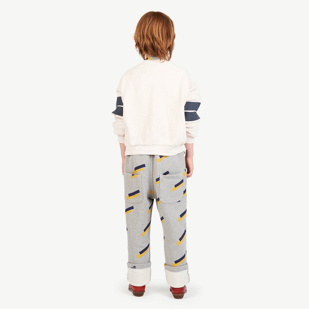New - The Animals Observatory Bear Kid's Cotton Sweatshirt White | BIEN BIEN www.bienbienshop.com