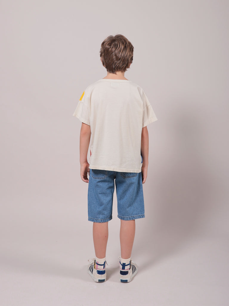 Bird & Dog Kid's Denim Bermuda