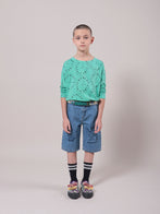 Bird & Dog Kid's Denim Bermuda