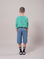 Bird & Dog Kid's Denim Bermuda