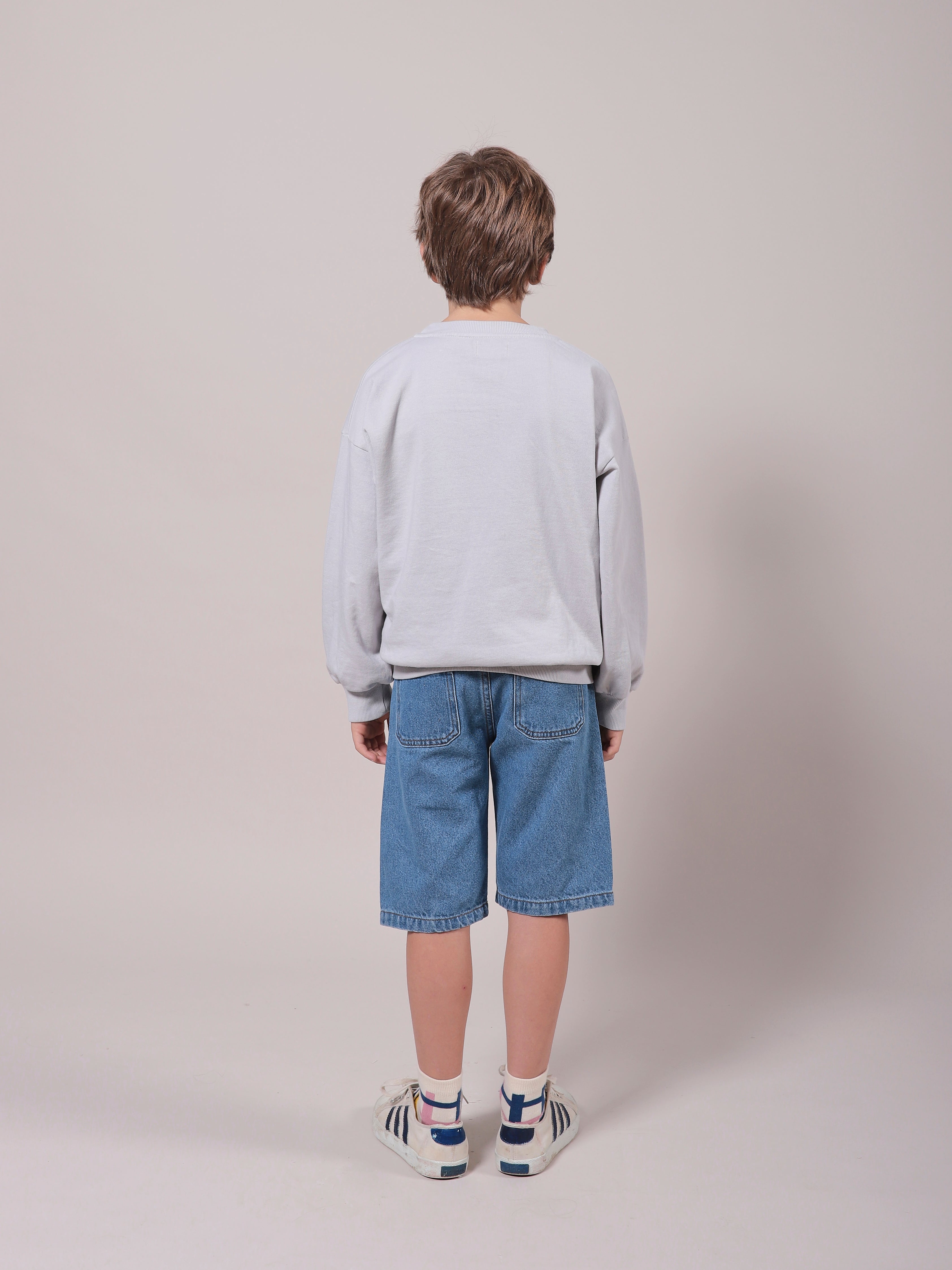 Bird & Dog Kid's Denim Bermuda