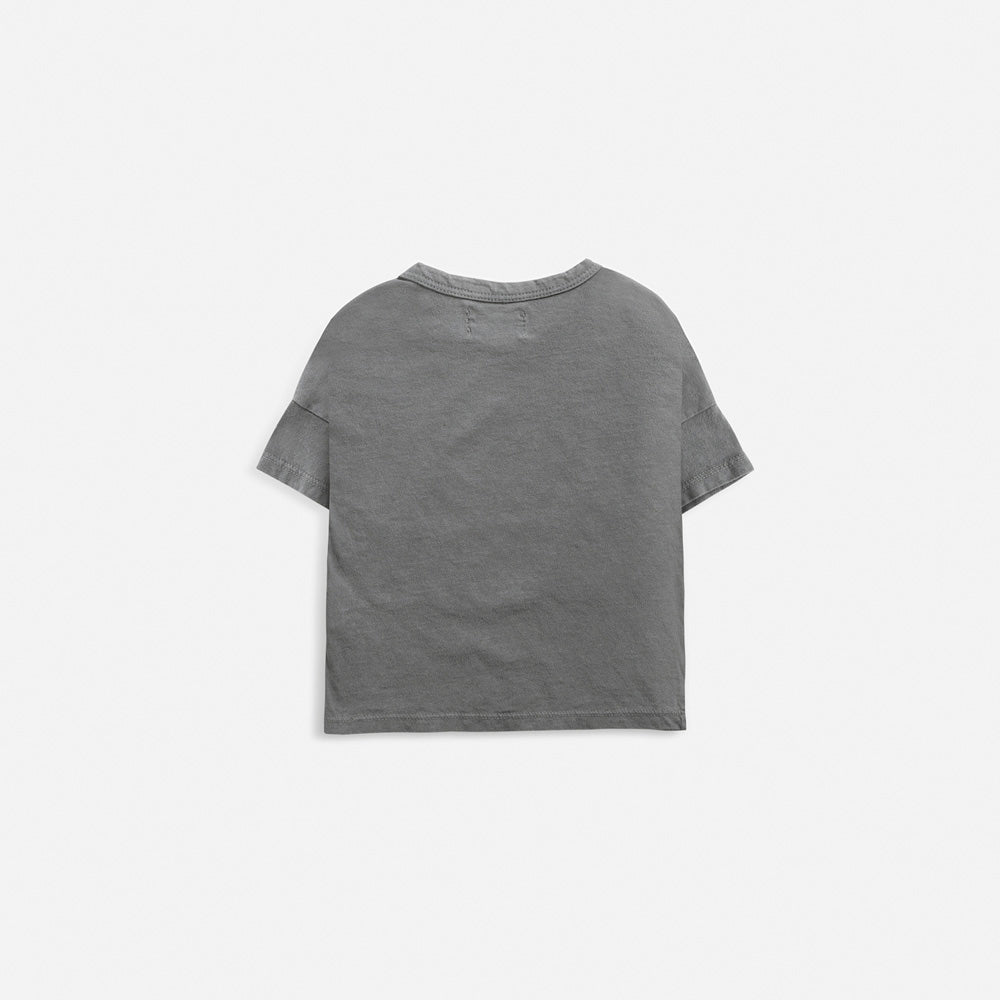 NEW Bobo Choses Block House Baby Short Sleeve Tee Grey | BIEN BIEN bienbienshop.com