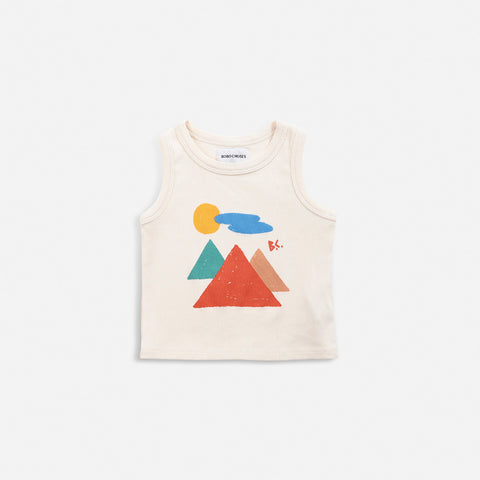 NEW Bobo Choses Landscape Baby Tank Top Off-White | BIEN BIEN bienbienshop.com