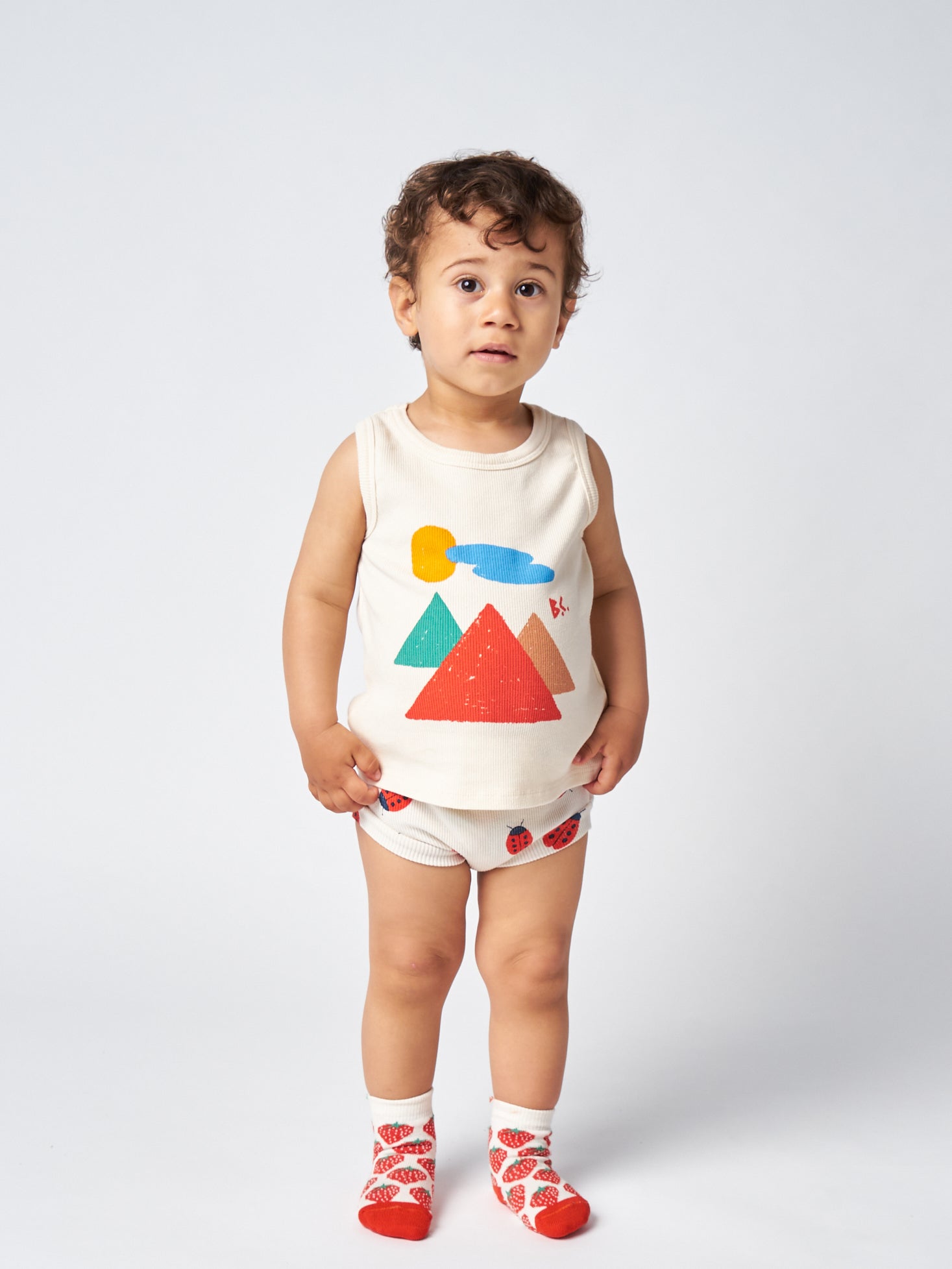 NEW Bobo Choses Landscape Baby Tank Top Off-White | BIEN BIEN bienbienshop.com