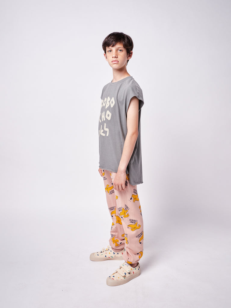 NEW Bobo Choses Sniffy Kid's Jogger Pant Dog Light Brown | BIEN BIEN bienbienshop.com