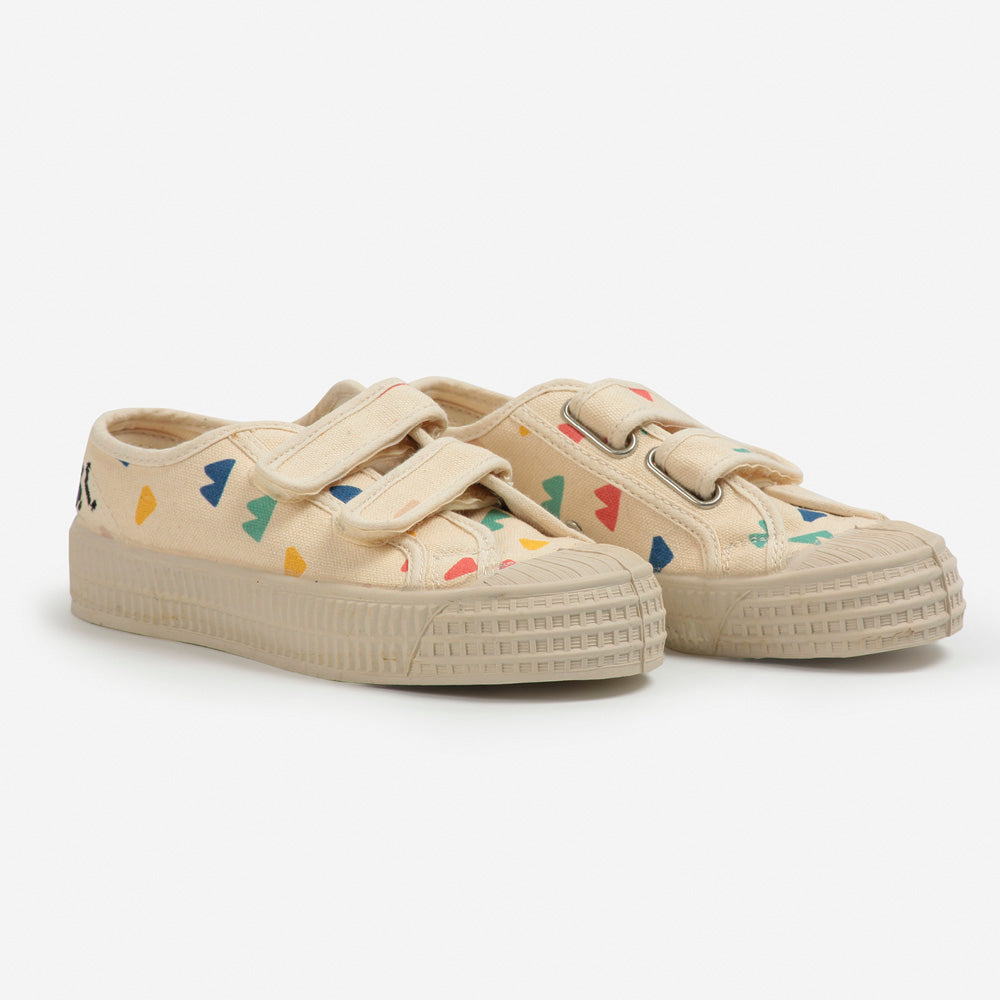 NEW Bobo Choses x Novesta B.C. Kid Velcro Strap Trainers Beige | BIEN BIEN bienbienshop.com