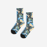 NEW Bobo Choses Splotch Kid's Mid-Calf Socks Multicolor | BIEN BIEN bienbienshop.com