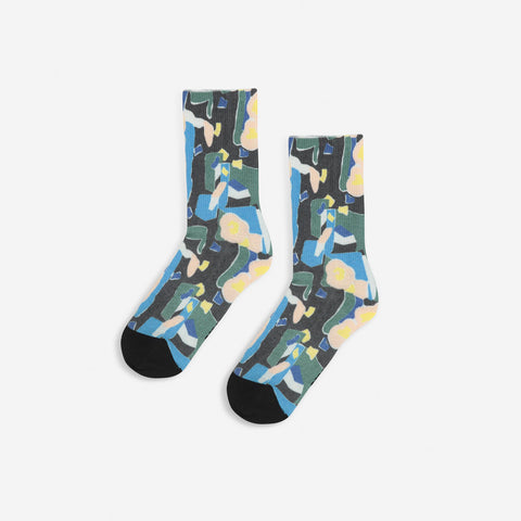 NEW Bobo Choses Splotch Kid's Mid-Calf Socks Multicolor | BIEN BIEN bienbienshop.com
