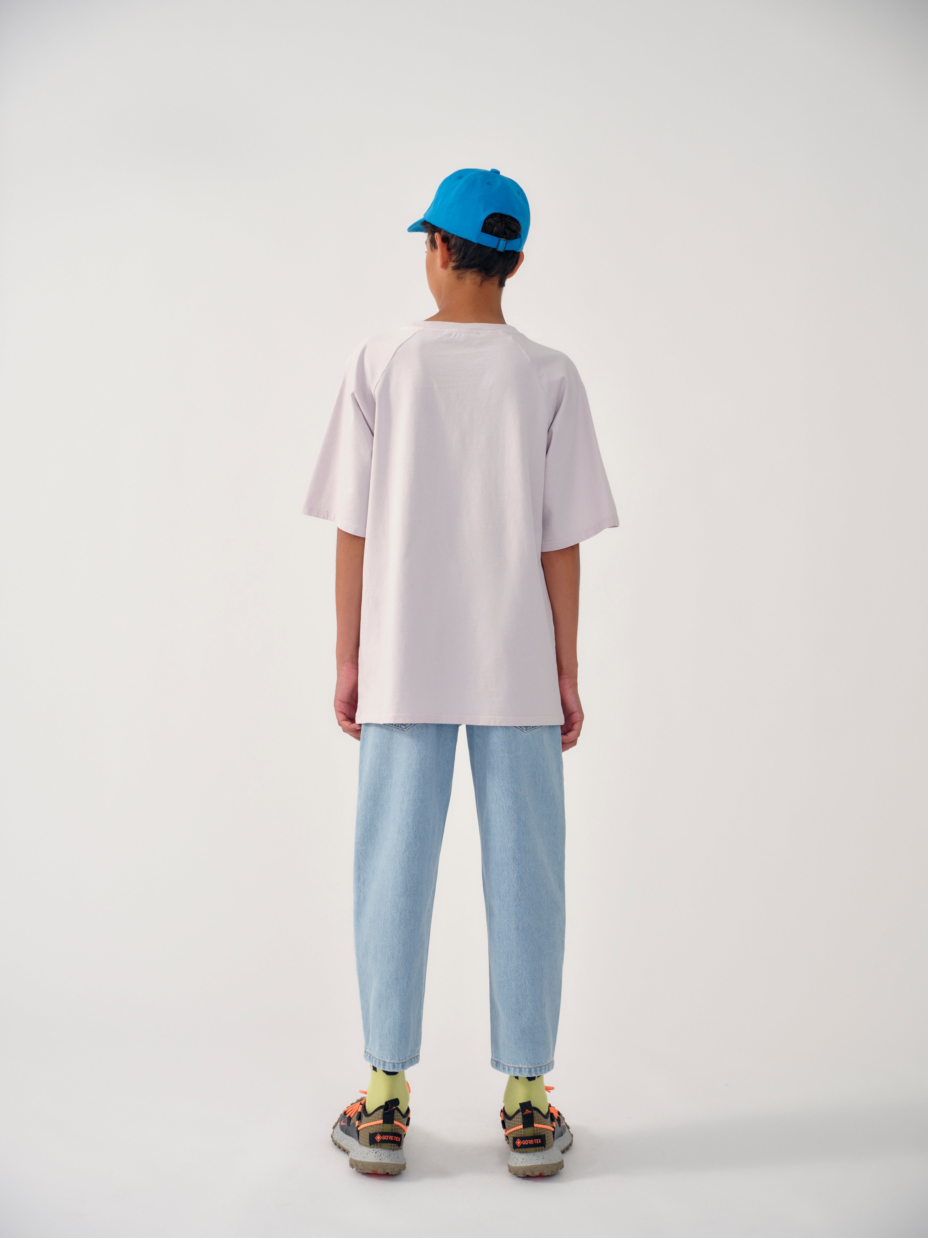 Main Story UK Kid's Tapered Pull-On Waist Jean Ice Blue Denim Light Wash | BIEN BIEN bienbienshop.com