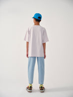 Main Story UK Kid's Tapered Pull-On Waist Jean Ice Blue Denim Light Wash | BIEN BIEN bienbienshop.com