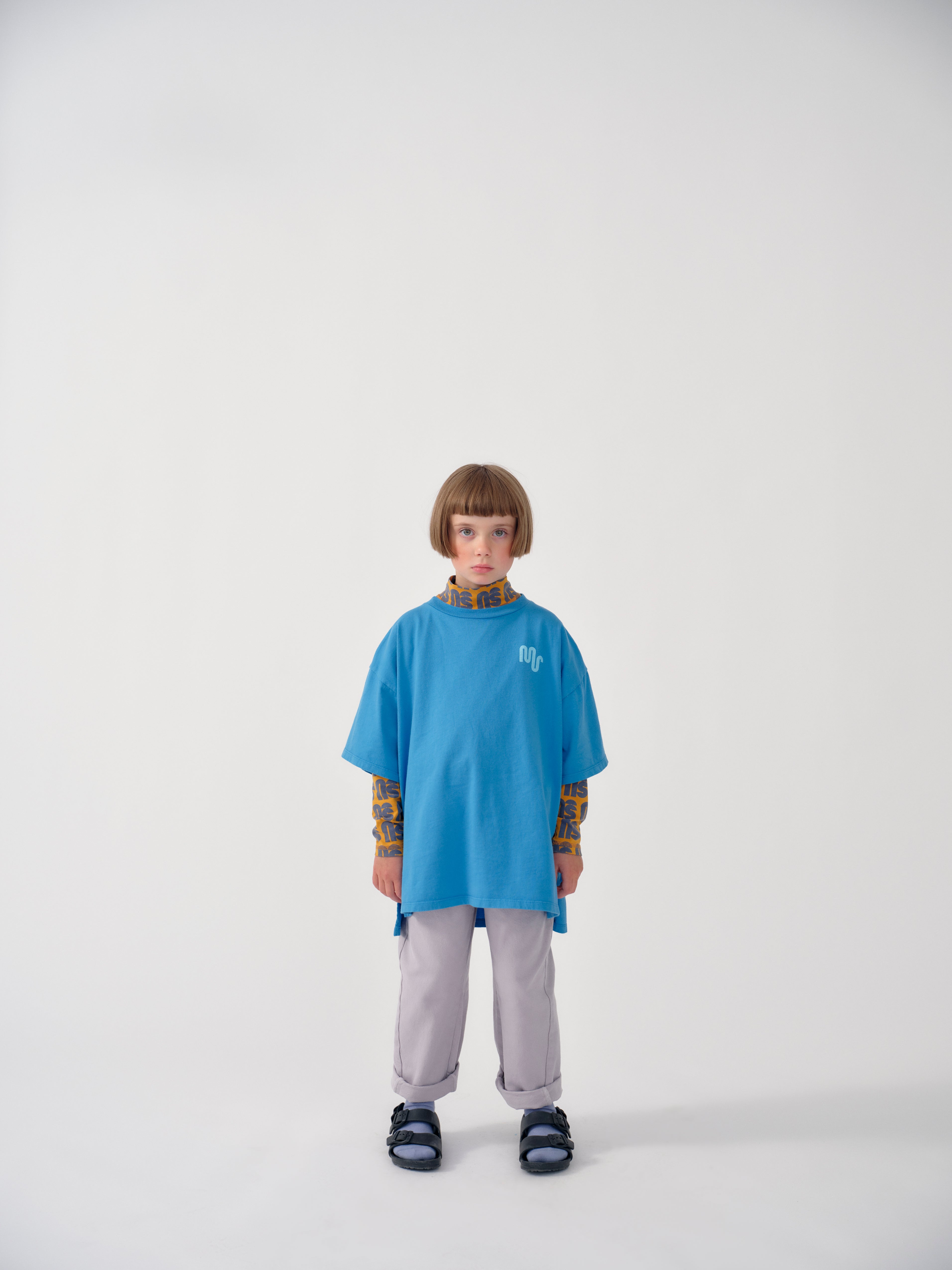 Main Story UK Kid's Girl's Boy's Loose Curved Leg Jean Lilac Marble Toddler, Kid & Big Kid Sizes | BIEN BIEN bienbienshop.com