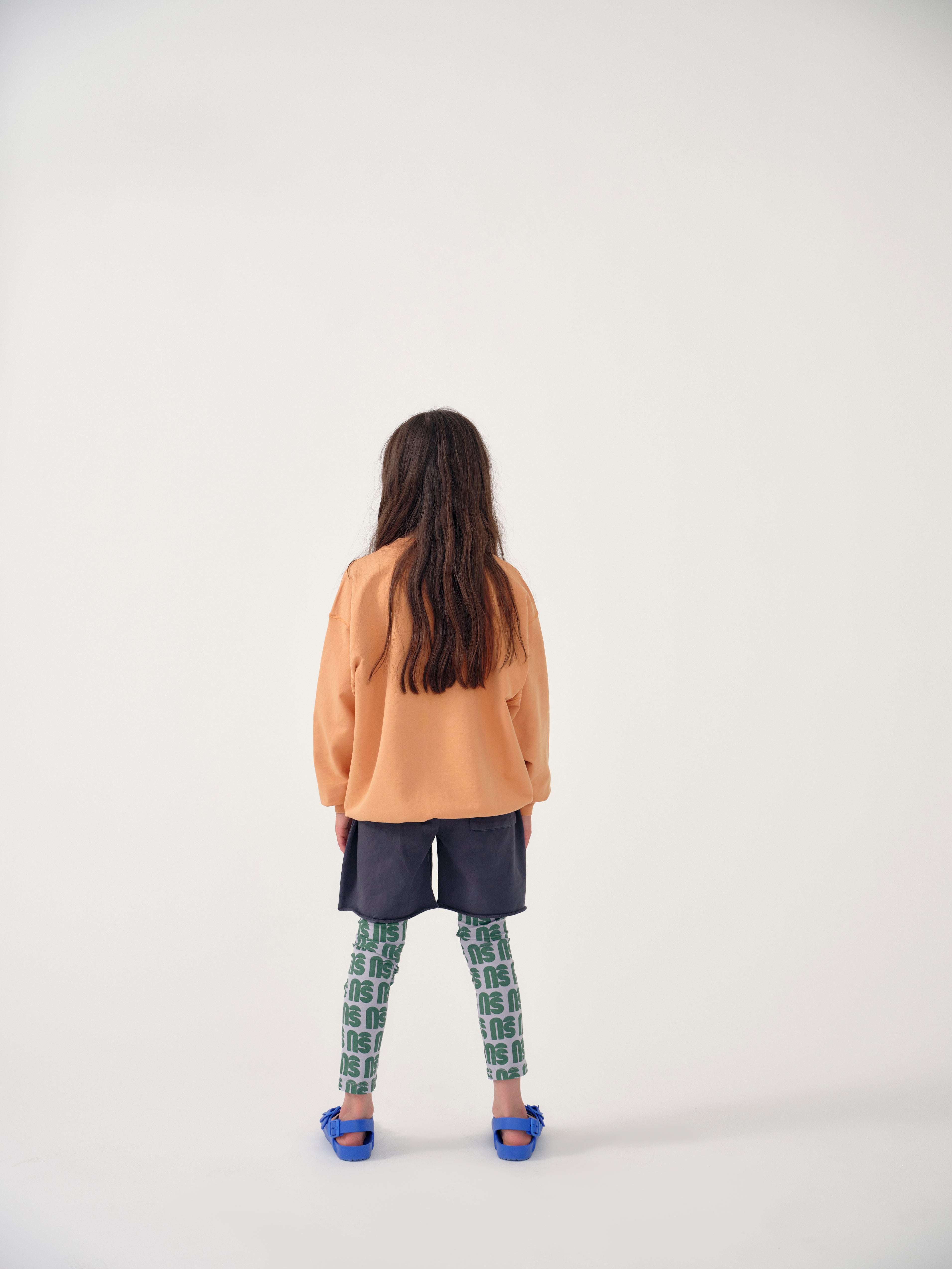 Main Story UK Kid's Cut-off Skate Short Phantom Charcoal Grey Fleece | BIEN BIEN bienbienshop.com