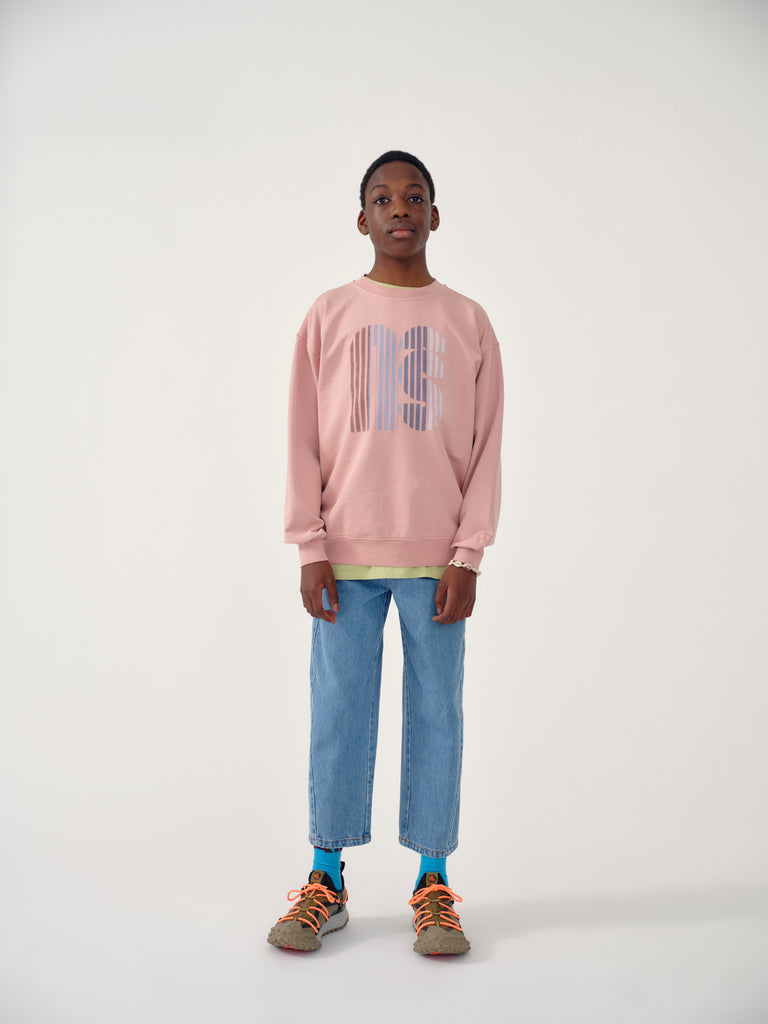 Main Story UK Kid's Loose Curved Leg Elastic Waist Jean Stonewashed Blue | BIEN BIEN bienbienshop.com